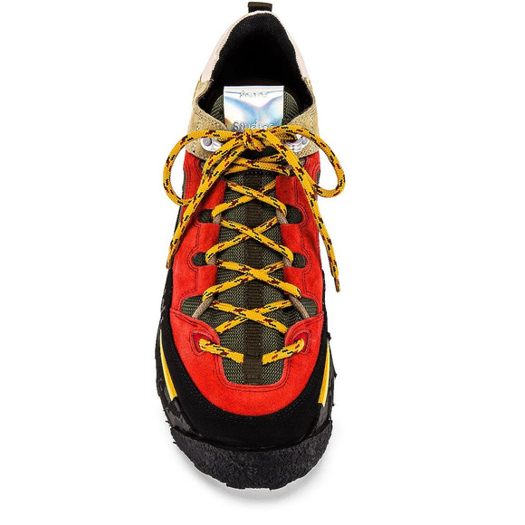 Acne Studios Men's Berton M Trainers - Multi Green - Picture 2 of 13